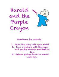 Some simply get your mouth watering, but most are laced with a secret ingredient. Harold And The Purple Crayon Literacy Bag By Mandy Zambrano Tpt