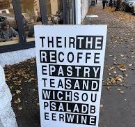 Sandwich board outside a local coffee shop : r/CrappyDesign