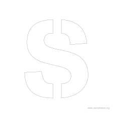 Large printable letter templates to print and cut out online. 4 Inch Stencil Letters Stencil Letters Org