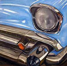 Vic Vicini Classic Cars Car Painting Automotive Artwork Old Classic Cars