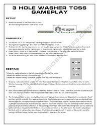 Washers game rules vary from place to place. Washer Board Game Rules Guide At Games 2 Www Joeposnanski Com