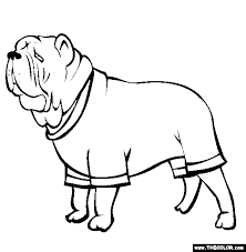 Puppy, dog, wolf, kitten, unicorn, coloring pages for kids, my little pony. Dogs Online Coloring Pages