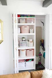 Small front hall closet ideas. How I Organized My Hall Closet In One Afternoon A Beautiful Mess