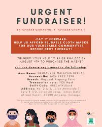Ampang point shopping centre, kuala lumpur. Yayasan Chow Kit A Twitter Donation Appeal We Urgently Need To Purchase Rm 4k Worth Of Reusable Cloth Masks By Next Tuesday We Welcome Any Amount Of Donations To The Following Account