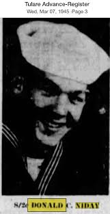 Donald Claire Niday (1926-2023)