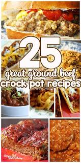 Great Ground Beef Crock Pot Recipes Recipes That Crock Crockpot Recipes Slow Cooker Crockpot Recipes Beef Chicken Crockpot Recipes