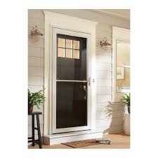 So my options are somewhat limited. Andersen Storm Doors And Screens Western Products