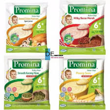 Promina bubur bayi box 6+ bulan pro bc 120 gram baby porridge 6 months: Promina Bubur Bayi 6 Sachet 20 Gr X 1pcs 8 Sachet 25 Gr Shopee Indonesia