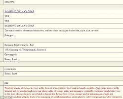 My daughter's application might also be different, but i can only hope and pray that they overlap. Patent Application Reveals That Samsung Is Working On A Smartwatch And It S Called The Galaxy Gear Daily Mail Online