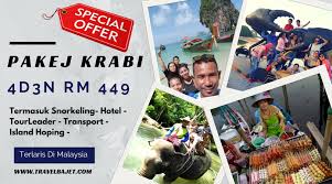 Tempat menarik di malaysia mengikut kategori. Pakej Travel Bajet Pakej Krabi 4 Hari 3 Malam 2018