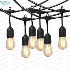 China 12 Volt Led Outdoor String Lights With Hanging Sockets China String Lights String Light