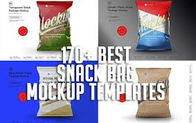Download 170 Best Snack Bag Mockup Templates Free Premium