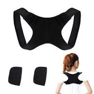 Dispositivo de correcci&oacute;n de espalda, equipado con 1 par de protecci&oacute;n de hombros, correas de correcci&oacute;n de postura sentada, aparatos ortop&eacute;dicos de postura, correas de apoyo de espalda ajustables : Amazon.es: Salud