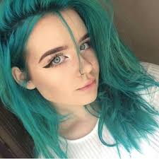 Aquamarine Green Hair Hair Styles Dyed Hair