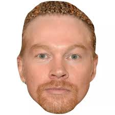 AXL ROSE (BEARD) Masques de celebrites EUR 9,05