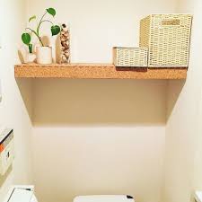 バス トイレ 賃貸diy 収納 ニトリ 突っ張り棒で棚 などのインテリア実例 2016 12 02 13 33 51 roomclip ルームクリップ 突っ張り棒 棚 おしゃれ インテリア 収納 棚
