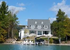 Walloon Projects Traditional Exterior Presley Architecture Lake Cottage Traditional Exterior Lake House