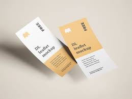 Flying Dl Leaflets Free Mockups Free Mockup