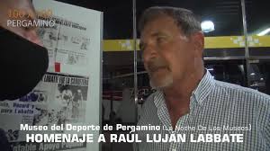 El ciclista Raúl Luján Labbate fue...