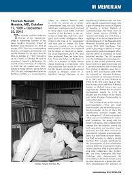 Thomas Russell Hendrix, MD, October 17, 1920