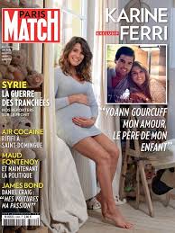 Le 8 juin 2019, karine ferri épousait yoann gourcuff, le père de ses deux enfants maël et claudia. Karine Ferri S Affiche Pour La Premiere Fois Enceinte Avec Yoann Gourcuff Demain En Une De Paris Match Jean Marc Morandini