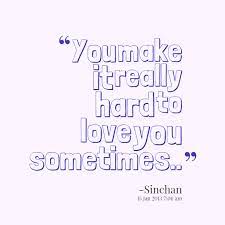 Loving You Is Hard Quotes Quotesgram