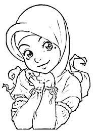 Image of nangis gifs tenor. Hijab Animasi Hitam Putih Nusagates