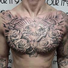 Tattoostyle Tattoooutfits Tattooinspiring Tattooideas Tattoodesign Tattooartist Tattooing Tattoocu Cool Chest Tattoos Chest Tattoo Men Tattoos For Guys