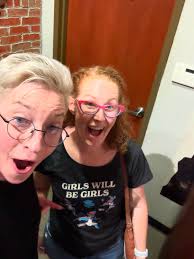 Photos from Thursday night in Ontario! Thank you for all the laughs and Ca  Caws! The Lesbian Army in Ontario is MIGHTY! @ontarioimprov Thank you  @erinkfoley for opening and @mollysorourke for being