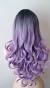 Lilac Hair With Dark Roots