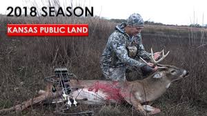 This videos shows how and where to find the best public hunting land in kansas. Kansas Public Land Buck From The Ground 2018 Season Youtube