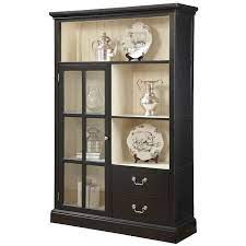 Shop for display cabinets online at target. Ripley Display Cabinet Black Exterior White Interior Collection Display Jossandmain Com Ac Display Cabinet Furniture Home Accessories
