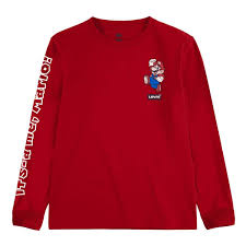 Playera Roja Manga Larga Para Nino Levi S Nintendo Sears Lo nuevo de la compañía japonesa saldrá a la venta tanto para la anterior generación como para la.