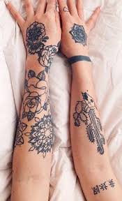 Forearm designs are done in black. 30 Unique Arm Tattoo Ideas That Are Simple Yet Have Meaning Mybodiart