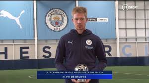 In a more important match, he may be in the squad, but with the title wrapped up, he's not needed. Growing Up I Idolised Michael Owen Kevin De Bruyne Wins Uefa Men S Midfielder Of The Year Award Youtube