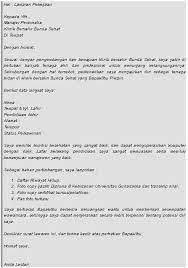 Contoh Surat Lamaran Kerja Di Klinik Sebagai Bidan Konseling Kebidanan Surat