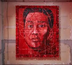 大 海 水 浴 oil,acrylic and resin