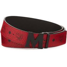 Black And Red Designer Belt Pin On Designer