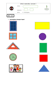 Karena bangun datar merupakan bangun dua dimensi, maka hanya memiliki ukuran panjang dan lebar oleh sebab itu maka bangun datar hanya memiliki luas dan keliling. Lkpd Bangun Datar