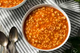 Preparation time only 30 minutes. Healthy Alphabet Soup In Tomato Sauce Ready To Eat Stock Photo Picture And Royalty Free Image Image 97009573