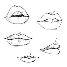20 How To Draw Lips Sky Rye Design In 2020 Lip Drawing Sketches Drawings