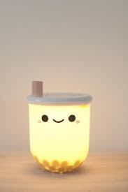Pearl Boba Tea Ambient Light Cute Night Lights Kawaii Room Boba Tea