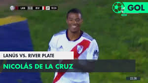In the past 7 matches between them, lanus beat river plate for 2 times and river plate beat lanus for 4 times. Nicolas De La Cruz 1 4 Lanus Vs River Plate Fecha 7 Superliga Argentina 2018 2019 Youtube