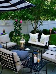 We offer a broad range of patio decorating ideas as well as complete outdoor collections to keep design fun and simple. Classic Black White Steel Patio Furniture This Look Available At Amalfi Living Made In The Usa Outdoor Patio Decor Patio Decor Outdoor Patio Space
