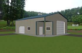 30 X 40 X 14 Hobby Buildings At Menards Hobby Building Metal Buildings House Design