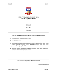 Soalan percubaan sejarah spm 2016 selangor + jawapan (4). Percubaan Spm Sejarah 2016 Kuala Lumpur Selangor Perak Sumber Pendidikan