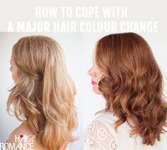 Generally dark brown auburn hair color will blend well with naturally medium dark brown hair especially if you have an olive complexion. 5 Tips To Cope With A Major Hair Colour Change Hair Romance