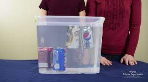 Floating And Sinking Pop Cans Science Experiment