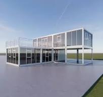 Maison conteneur préfabriquée personnalisée d'usine avec 4 à ...