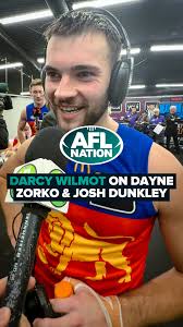 High praise for Dayne Zorko and Josh Dunkley from Darcy Wilmot 🔥 ,  #AFLBluesLions